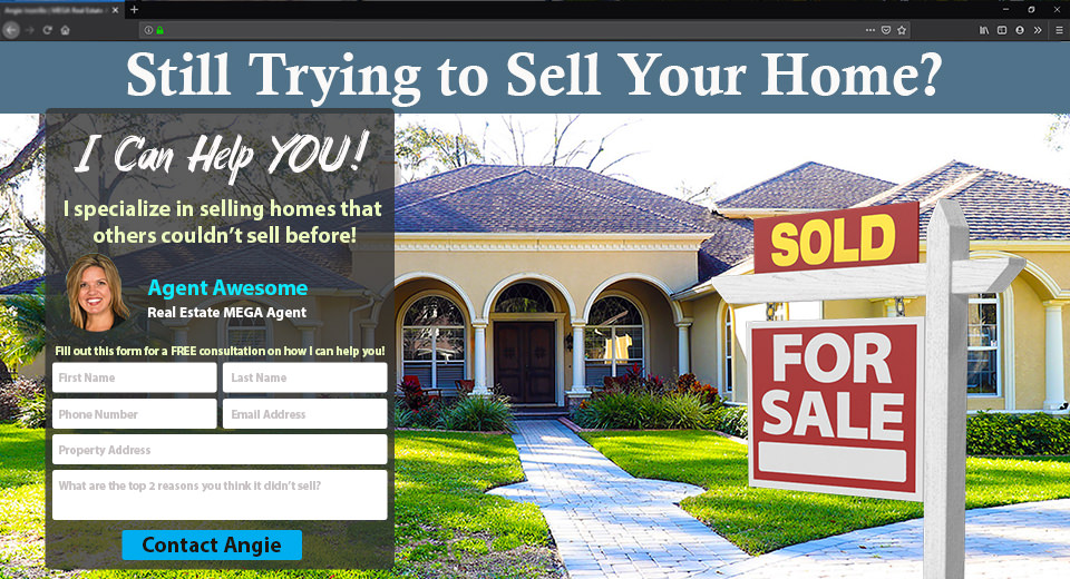 Real Estate Agent Landing Page - Expired Listings
